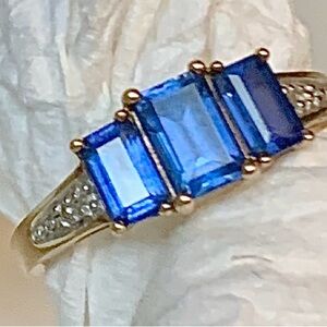 Elegant Tanzanite Gemstone Ring